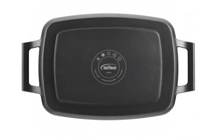 GRELHADOR LISO 48X29CM C/ASAS